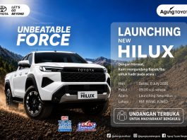 Besok Pagi! Agung Toyota Bengkulu Resmi Luncurkan Toyota New Hilux Terbaru di RM Bang Juned