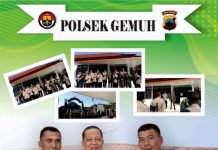 Perkuat Sinergitas TNI-Polri, Kapolsek Gemuh Kunjungi Koramil 06/Gemuh