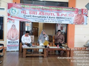 Legislator Sri Astuti Serap Aspirasi Warga, Jalan Rusak dan Program MBG Jadi Sorotan