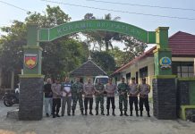Perkokoh Sinergitas TNI-Polri, Kapolsek Patean Bersama Anggota Gelar Silaturahmi ke Koramil 08 Patean