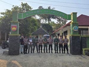 Perkokoh Sinergitas TNI-Polri, Kapolsek Patean Bersama Anggota Gelar Silaturahmi ke Koramil 08 Patean
