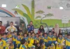 Pemkab Tulang Bawang Tanamkan Budaya Siaga Sejak Dini, Damkar Edukasi Siswa TK Radin Inten Lewat Simulasi Kebakaran