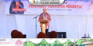Di Bawah Kepemimpinan Bupati, Tulang Bawang Jadi Pelopor Skrining Jantung Rematik di Lampung Demi Lindungi Generasi Muda