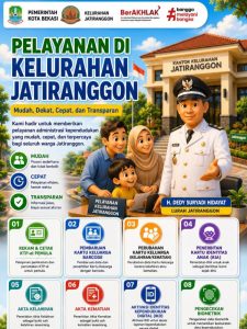 Kelurahan Jatiranggon Permudah Layanan Administrasi Kependudukan, Warga Bisa Urus KTP hingga IKD di Satu Tempat