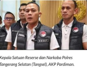 Bareskrim Polri Tangkap Kasat Resnarkoba Polres Tangsel, Tujuh Polisi Diduga Terlibat Kasus Narkoba