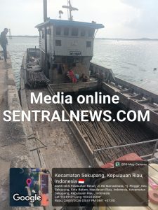 Bongkar Muat Kayu Bukti di Pelabuhan Beton Sekupang, Kapal KLM Berkat Selayar Angkut Puluhan Ribuan Batang Tanpa Tujuan Jelas