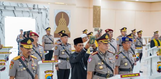 Polda Jateng Gelar Sertijab Terhadap 6 PJU dan 16 Jabatan Kapolres Jajaran