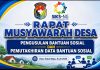 Kades Sutarto Tegaskan Penyaluran Bansos Harus Tepat Sasaran Melalui Musyawarah Desa