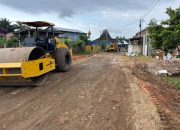 Jalan Tanggul Rawa Makmur Mulai Diaspal, Bisa Jadi Jalur Alternatif Saat Banjir