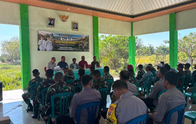 Penyuluhan Hukum TMMD ke-129 Wujudkan Masyarakat Desa yang Sadar Hukum