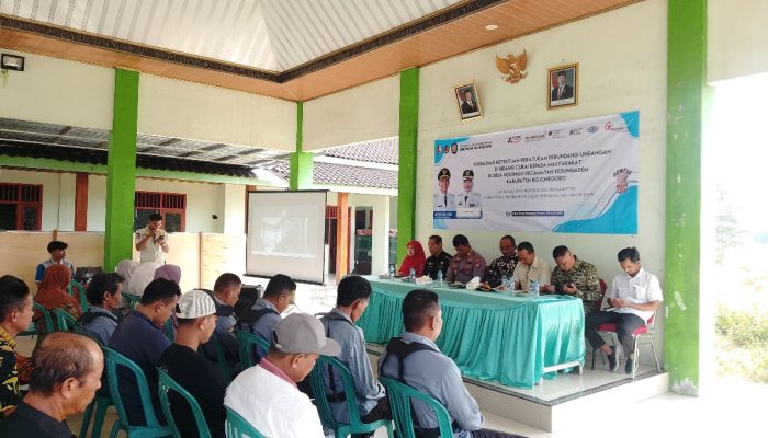 TMMD Ke-129 Hadirkan Penyuluhan Hukum, Warga Diajak Lindungi Ekonomi Daerah