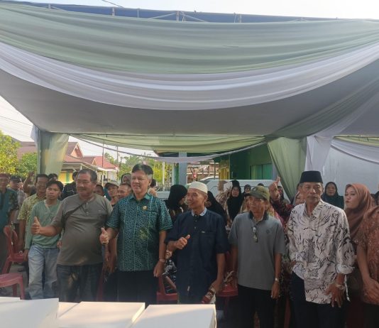 M. Rizaldi Serap Aspirasi Warga Rawa Makmur, Fokus Atasi Banjir, Penerangan Jalan dan Akses Pertanian
