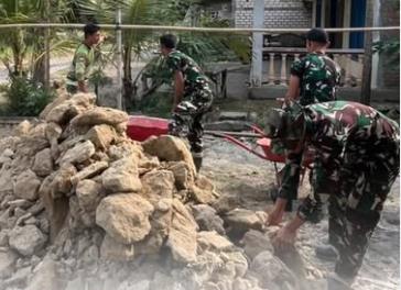 Dari Rumah Reyot Menuju Hunian Layak, TMMD Ke-129 Tebar Kepedulian di Desa Kesongo