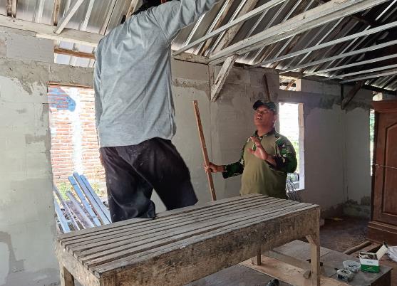 Dari Rumah Rapuh Menjadi Harapan Baru, RTLH Ibu Saelah Terus Berprogres