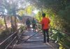 Akses Alternatif Warga Dibangun Lebih Baik, TMMD Ke-129 Bongkar Jembatan Kayu