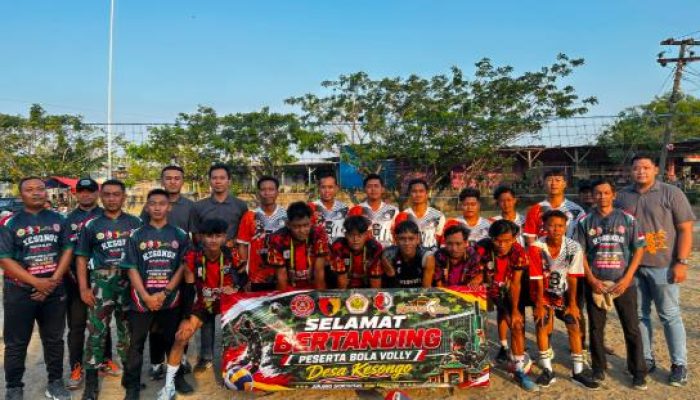 Sportivitas dan Gotong Royong Berpadu dalam Turnamen Voli TMMD Ke-129