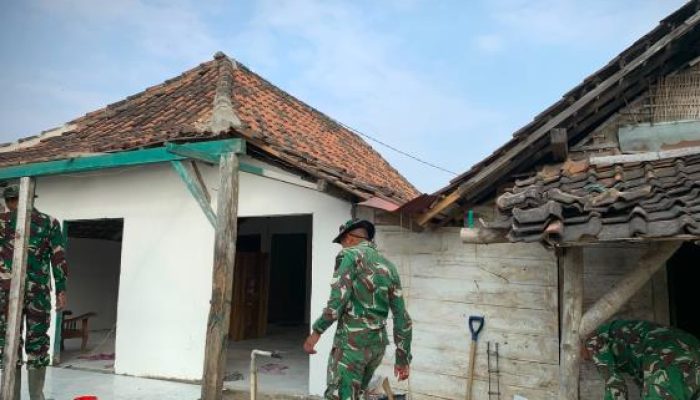 Atap Rapi, Lantai Keramik Terpasang, RTLH Bapak Samijan Tinggal Sentuhan Akhir
