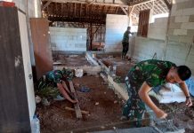 Progres RTLH Bu Tini: Pemasangan Hebel Mulai Membentuk Ruangan Rumah