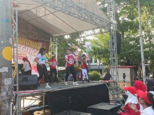 Ratusan Peserta Semarakkan Festival Tahunan Senam di Taman Segitiga Gorontalo