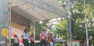 Ratusan Peserta Semarakkan Festival Tahunan Senam di Taman Segitiga Gorontalo