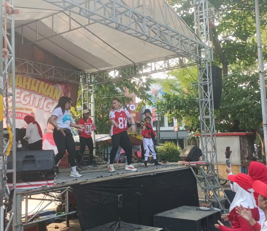 Ratusan Peserta Semarakkan Festival Tahunan Senam di Taman Segitiga Gorontalo