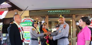 Pamit dari Kendal, AKBP Hendry Serahkan Tongkat Estafet kepada AKBP Ratna