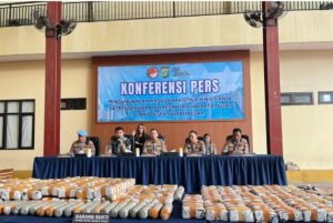 Ungkap Peredaran Narkoba, Polres Jakpus Amankan 132 Kg Ganja dan Kejar Dua Otak Jaringan