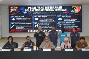 Polda Jateng Ungkap Tawuran Antar Kelompok Remaja wilayah Semarang-Kendal, Empat Tersangka Ditahan dan 17 DPO Diburu
