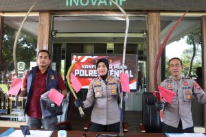 Patroli Siber Polres Kendal Gagalkan Tawuran Bersenjata Tajam, 4 Pemuda Diamankan