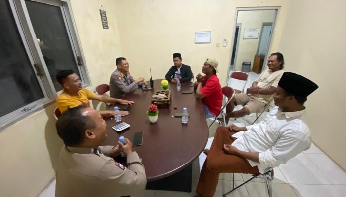 Perkuat Sinergi dan Jaga Kondusivitas Wilayah, Kapolsek Brangsong Gelar Kegiatan Sambang di Desa Tunggulsari
