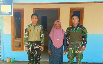 Senyum Bahagia Bu Tini: Rumah Tak Layak, Kini Rampung 100 Persen Berkat TMMD 129 Bojonegoro