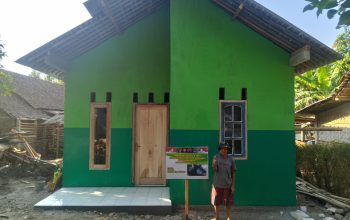 Lima Rumah Tak Layak Huni Rampung 100 Persen