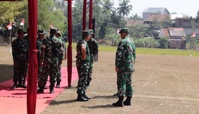 Dandim Tinjau Gladi Penutupan TMMD ke-129, Pastikan Upacara Berjalan Khidmat