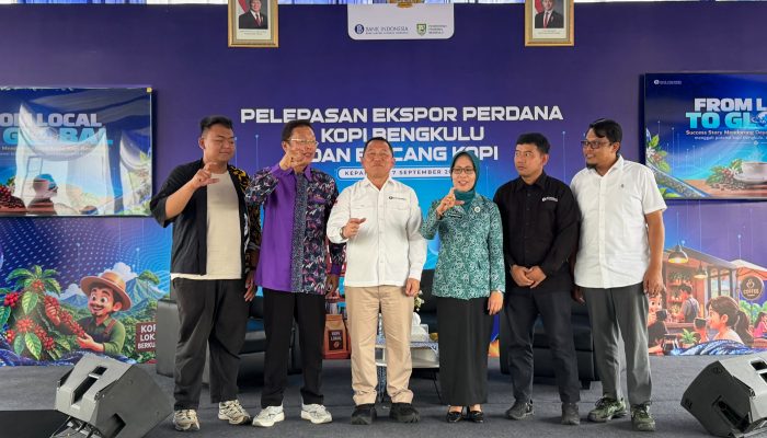 Kopi Kepahiang Tembus Italia, Ekspor Perdana 19,2 Ton Buka Jalan UMKM Bengkulu ke Pasar Global