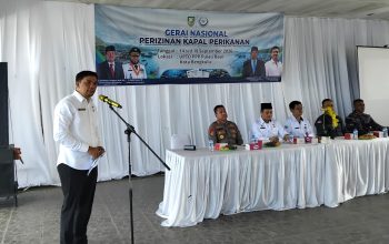 Progarm KKP mentransformasikan tata kelola perikanan dan tangkap melalui Gerai Perizinan on the spot Hadir Di Bengkulu