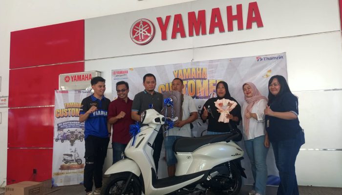 Yamaha Customer Day Hadirkan Apresiasi untuk Konsumen, Heri Purwanto Bawa Pulang Hadiah Utama