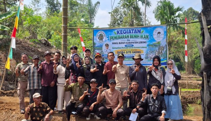 Wabup Lebong Beri Dukungan Anak Muda Daneu, Kembangkan Potensi Desa Jadi Usaha