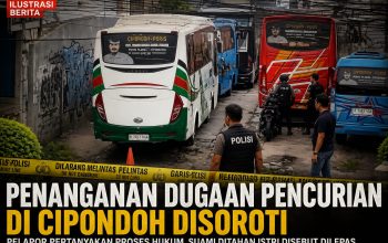 Pelapor Pertanyakan Penanganan Dugaan Pencurian di Cipondoh: Suami Ditahan, Istri Disebut Dilepas Polisi