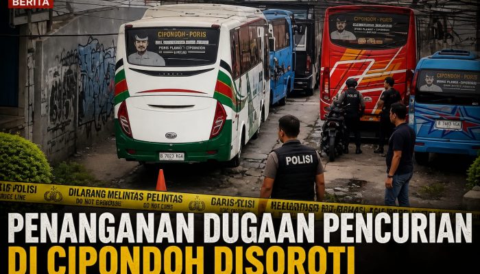Pelapor Pertanyakan Penanganan Dugaan Pencurian di Cipondoh: Suami Ditahan, Istri Disebut Dilepas Polisi