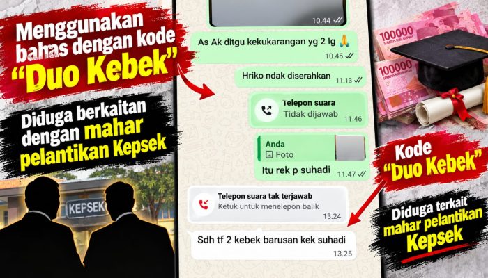 Jejak Aliran Uang ke Rekening Suhadi, Diduga Berkaitan Soal Jabatan Kepsek