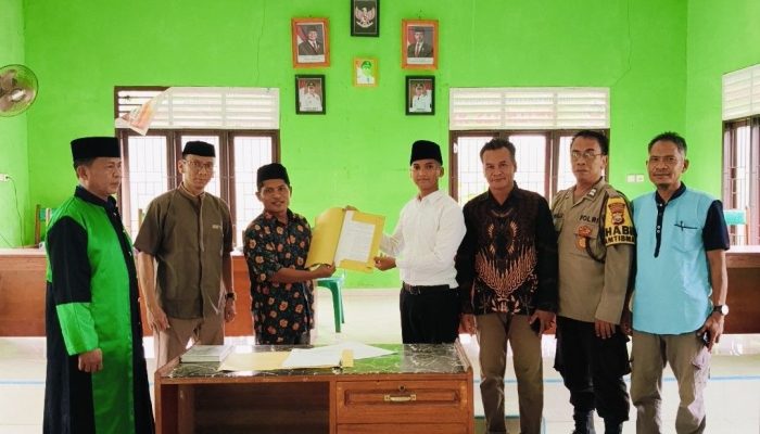 Pemdes Talang Sepakat Perkuat Tata Kelola Pemerintahan, Tommy Oktavianus Efendi Dilantik