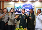 Kapolres Kendal Sambangi Kodim 0715, Tekankan Kerja Sama TNI-Polri