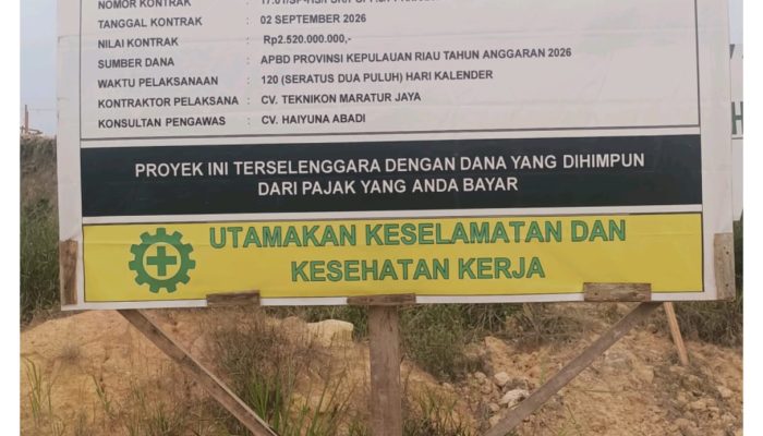 Drainase Belum Ada, Jalan Sudah Dibangun: Proyek PUPR Kepri di Sagulung Diduga demi Kepentingan Pengembang