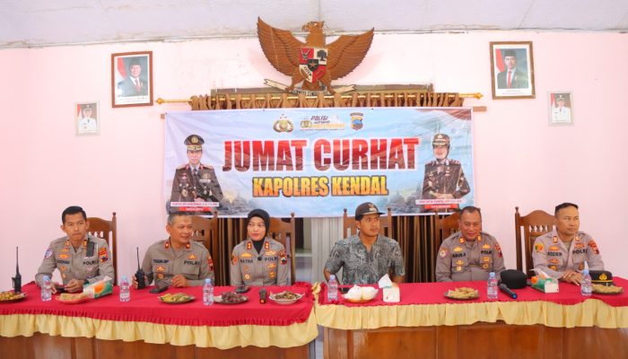 Polres Kendal Ajak Warga Pidodo Kulon Perkuat Sinergi Jaga Kamtibmas